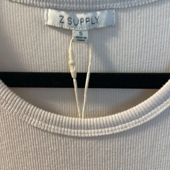 Z Supply brand new Cream mixed media Sleeveless Maxi Dress - Picture 10 of 13